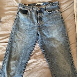 Levi’s wedgie jeans